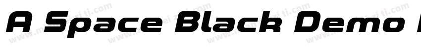 A Space Black Demo Regular字体转换